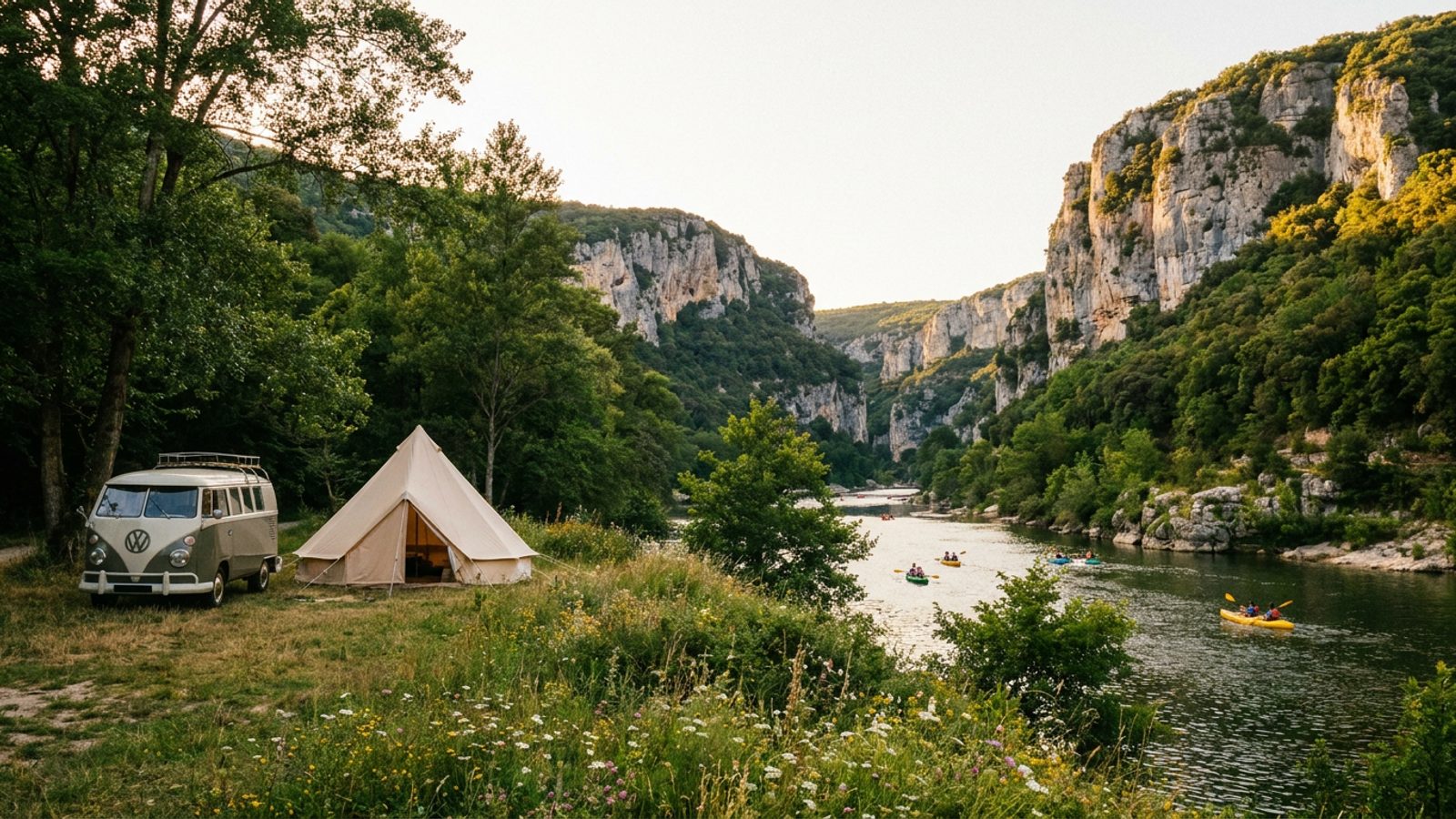 Kamperen in Ardèche: complete gids (weer, beste reistijd & route vanuit NL)