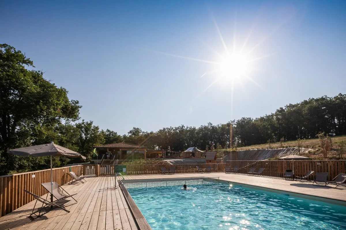 Camping Huttopia Pays de Cordes sur Ciel, foto 2