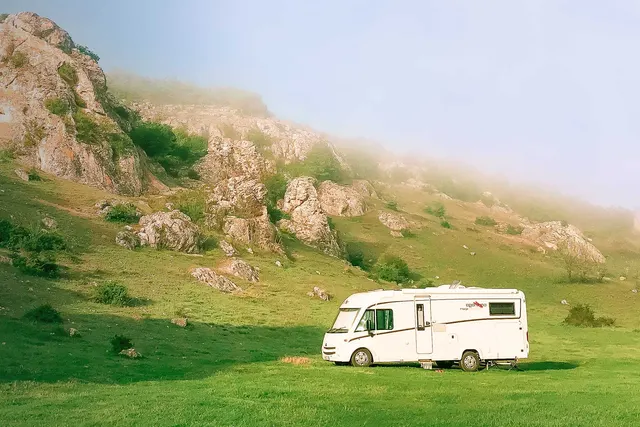 Wild camping spot