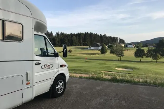Wohnmobilstellplatz am Golfplatz Böhmerwald