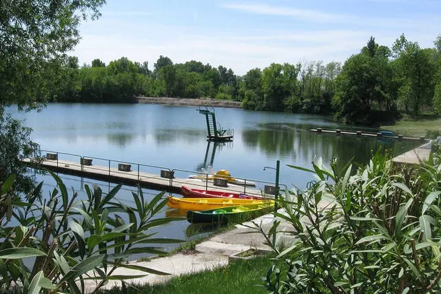 Camping de l'île Blanc