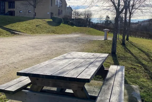 Aire camping-cars à Beauzac