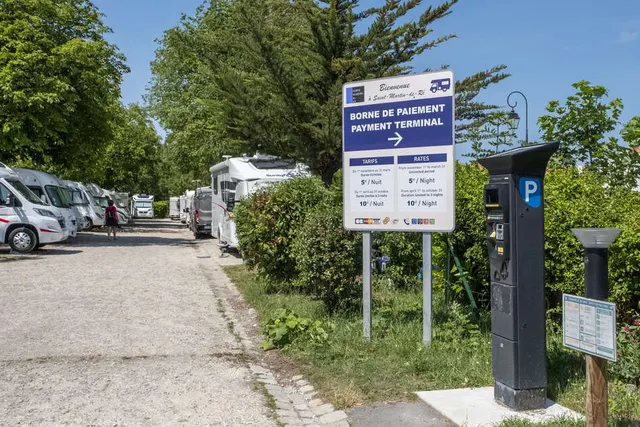 Aire de camping-cars à Saint-Martin de Ré