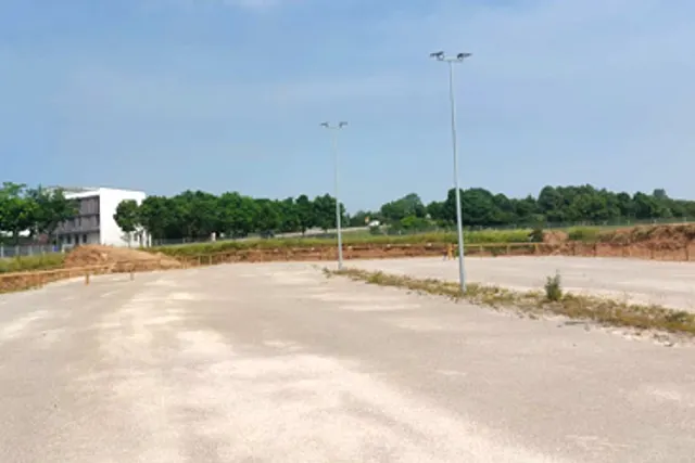 Wohnmobilstellplatz am Pucher Meer