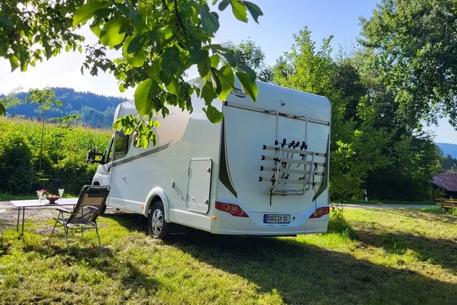 Wohnmobilstellplatz beim Kreisobstlehrgarten
