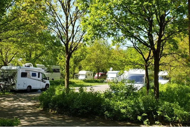 Wohnmobilplatz am Speicherbecken