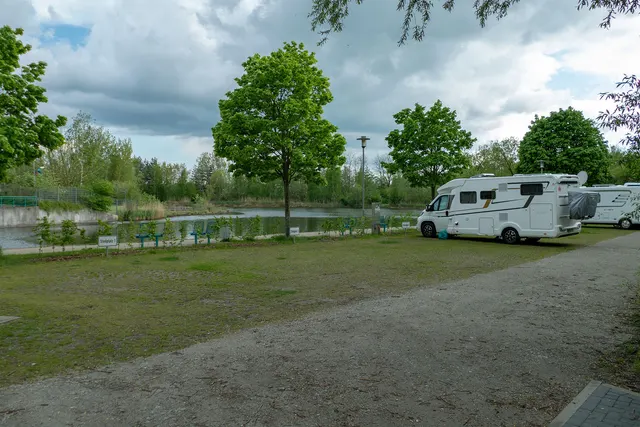 Wohnmobilstellplatz am Gondelteich/Lausitzbad Hoyerswerda