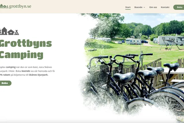 Grottbyn - Skånes Djurparks Camping