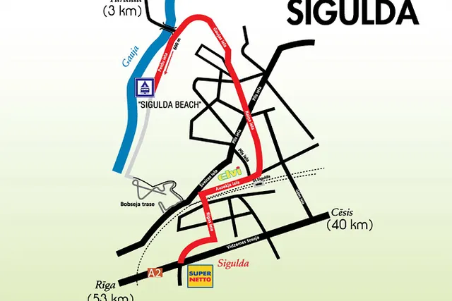Camping Siguldas pludmale