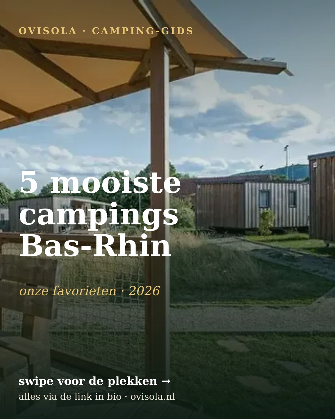 5 mooiste campings Bas-Rhin