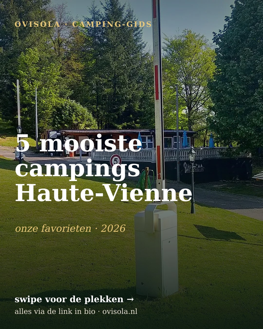 5 mooiste campings Haute-Vienne