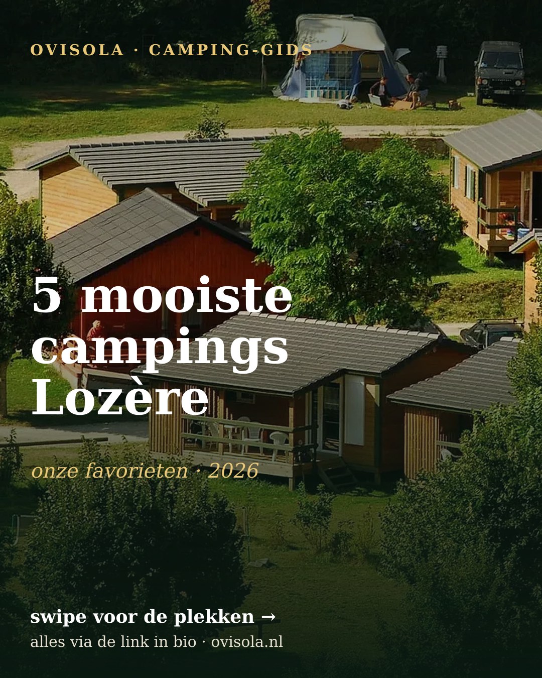 5 mooiste campings Lozère
