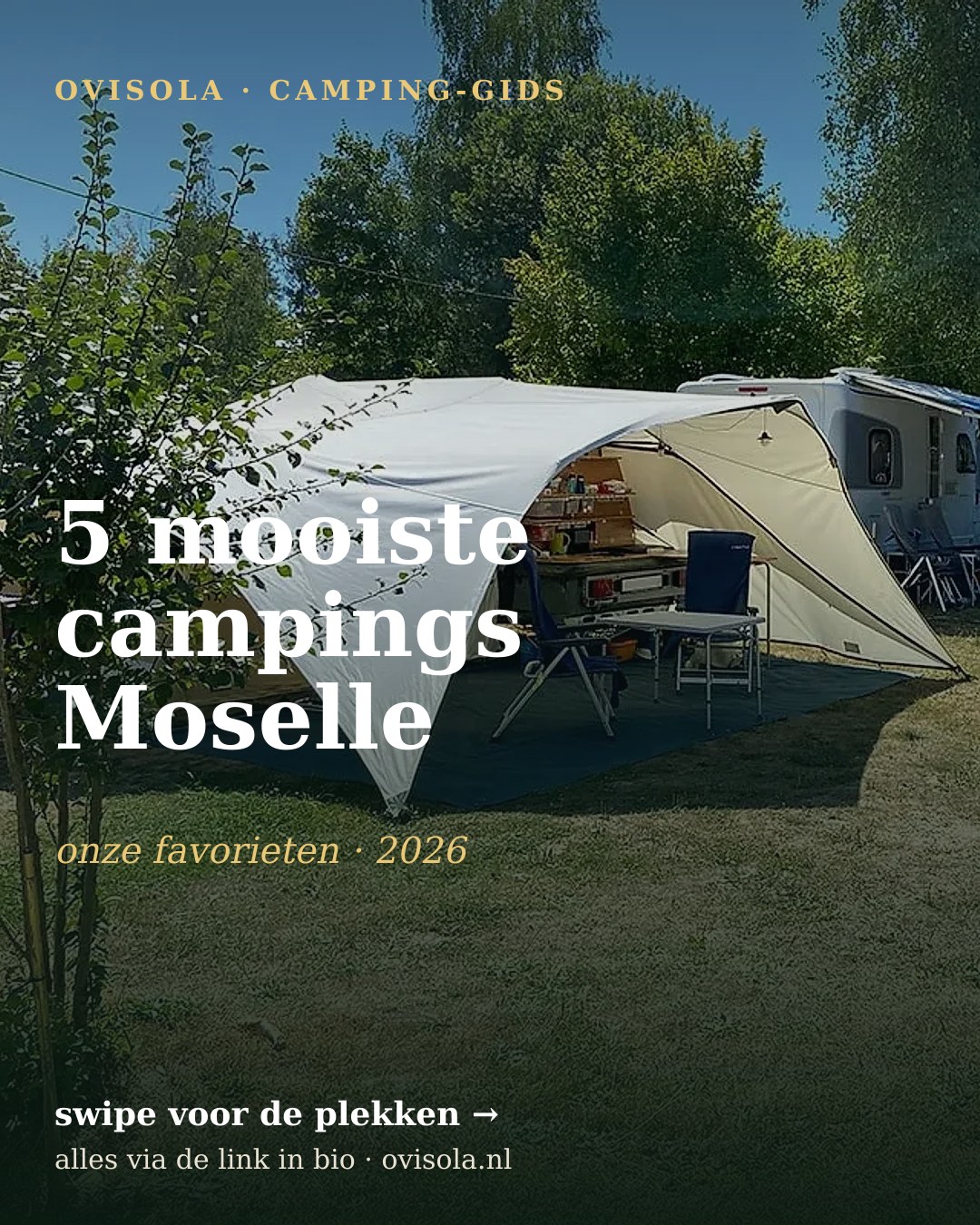 5 mooiste campings Moselle