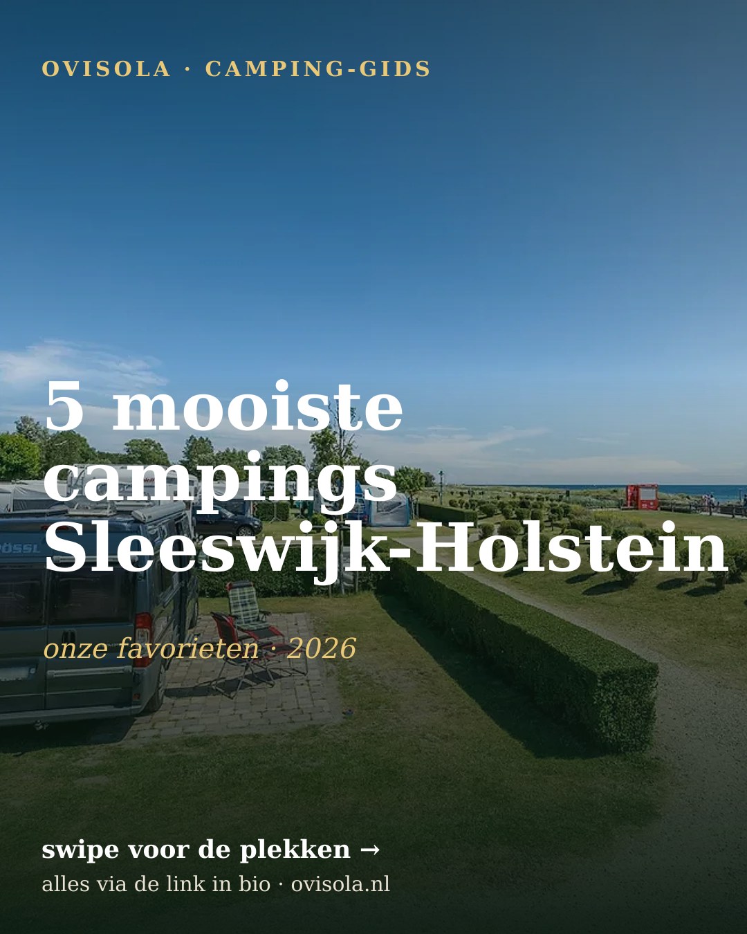 5 mooiste campings Sleeswijk-Holstein