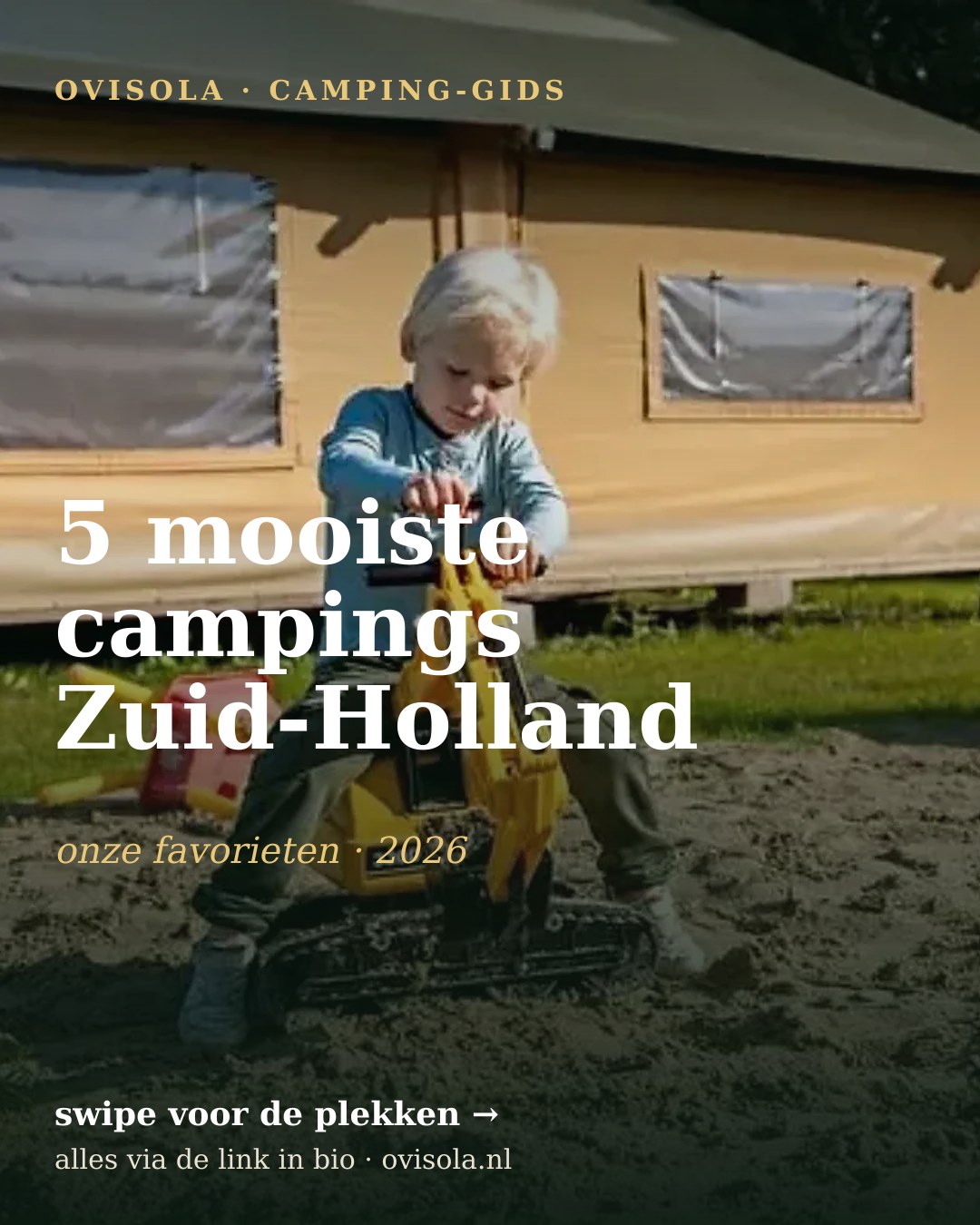 5 mooiste campings Zuid-Holland