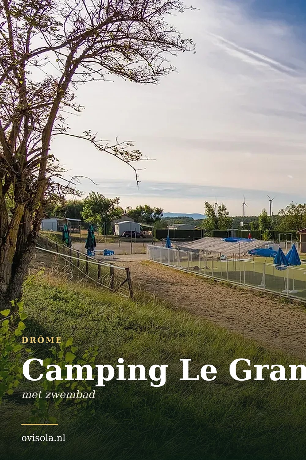 Camping Le Grand Cerf: kamperen in Drôme