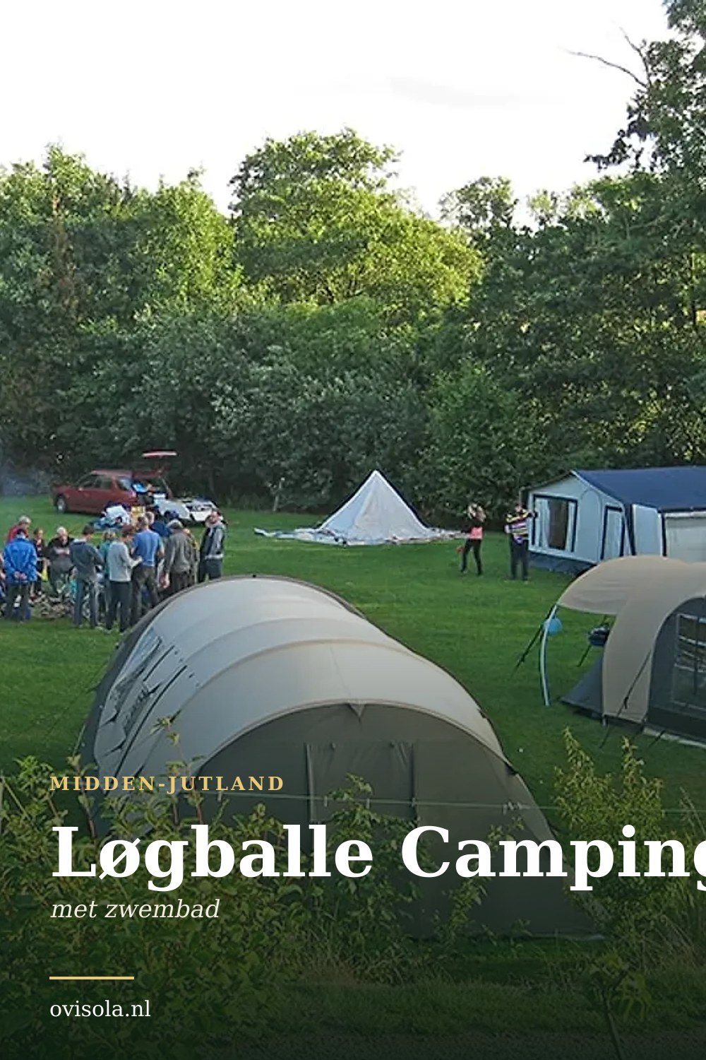 Løgballe Camping: kamperen in Midden-Jutland