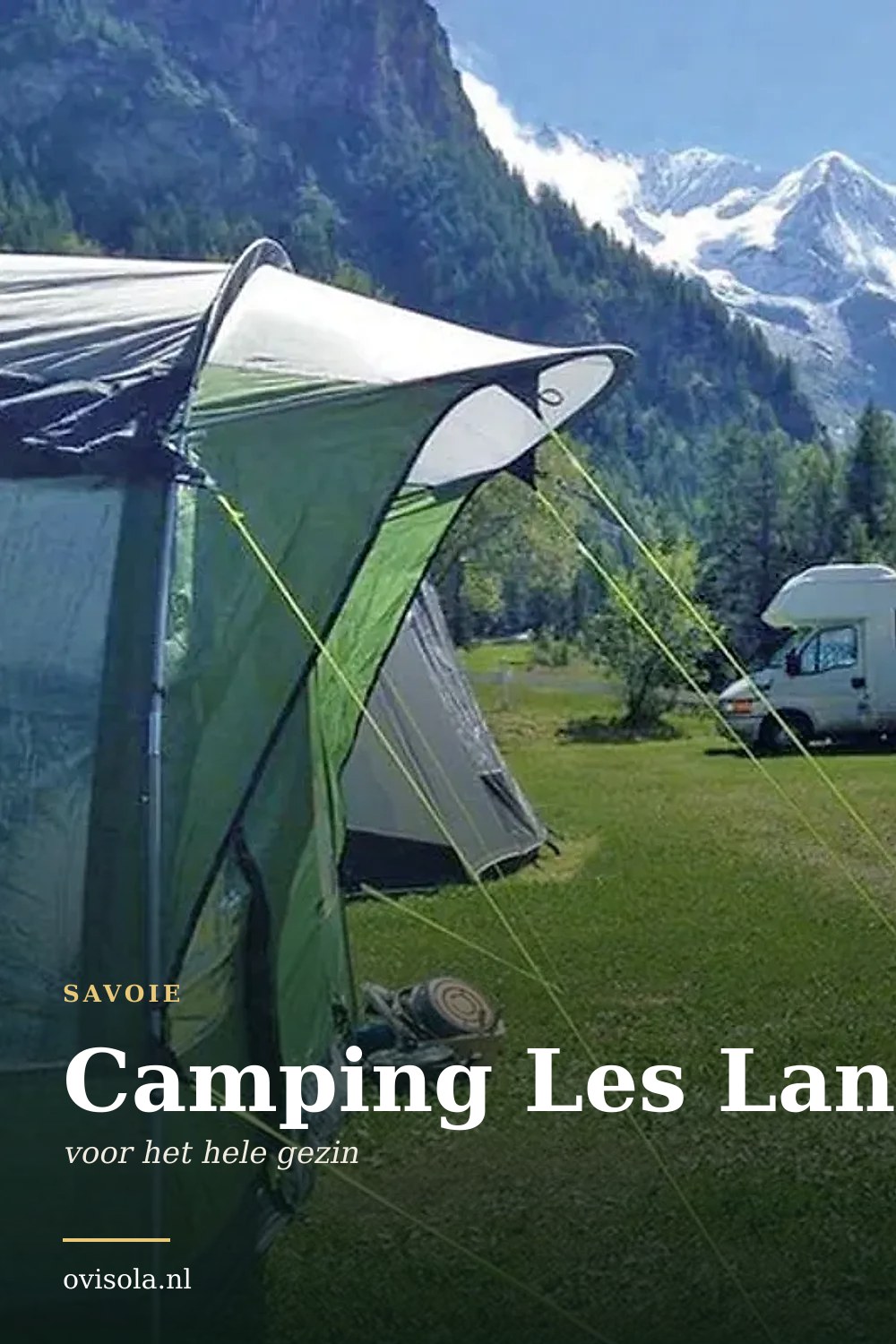 Camping Les Lanchettes: kamperen in Savoie