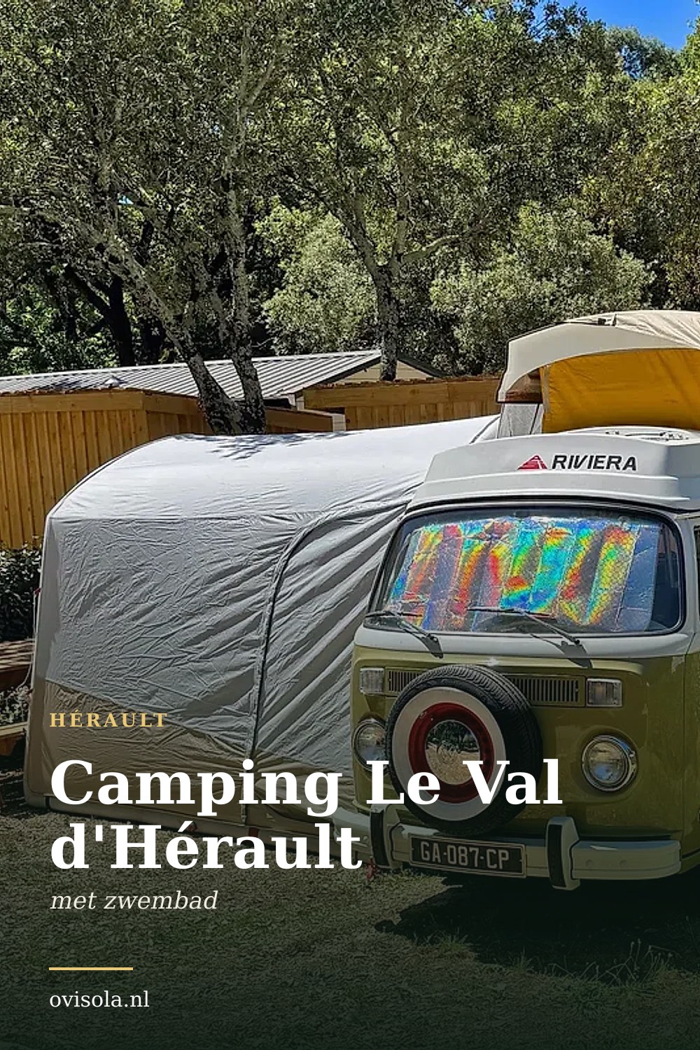 Camping Le Val d'Hérault: kamperen in Hérault