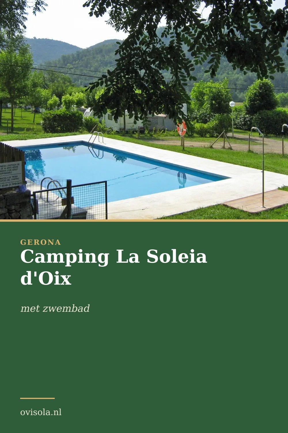 Camping La Soleia d'Oix, kamperen in Gerona