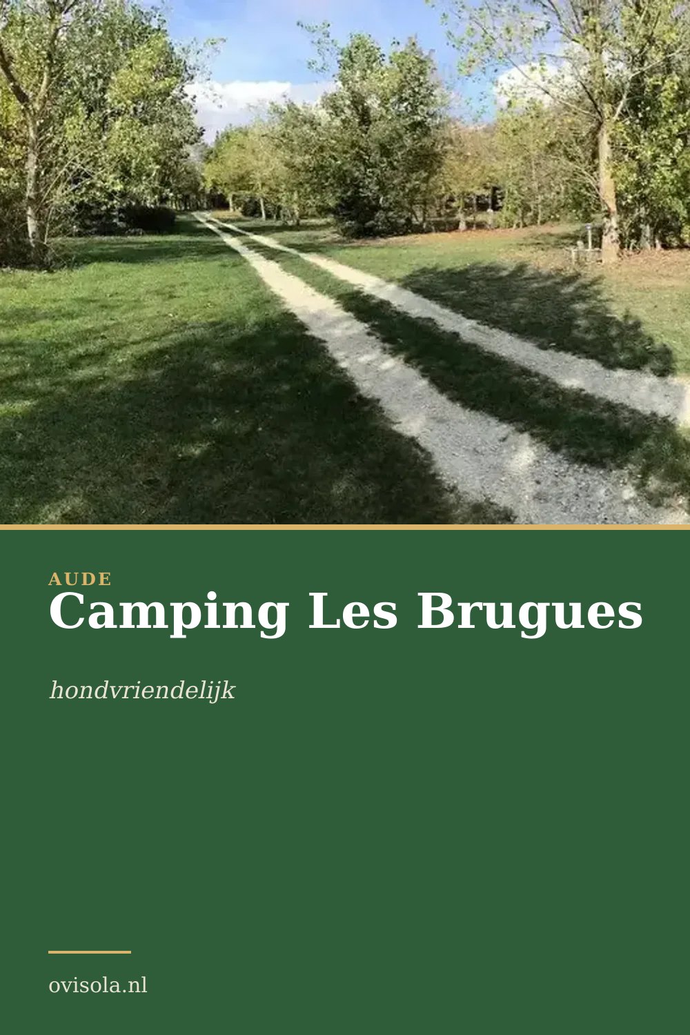 Camping Les Brugues, kamperen in Aude