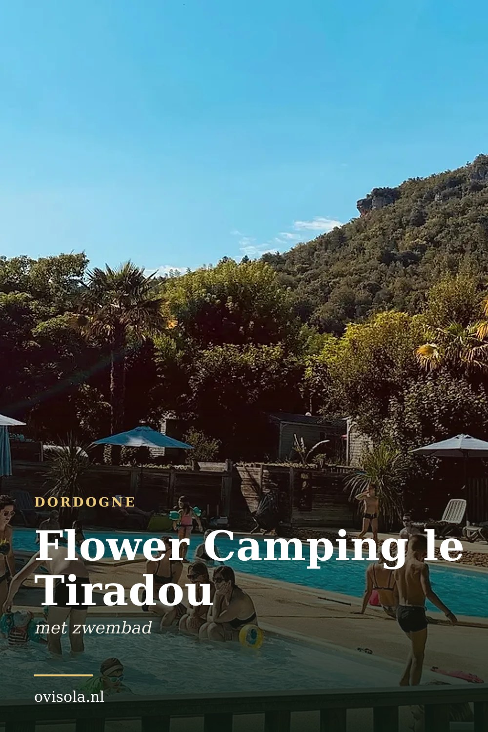 Flower Camping le Tiradou: kamperen in Dordogne