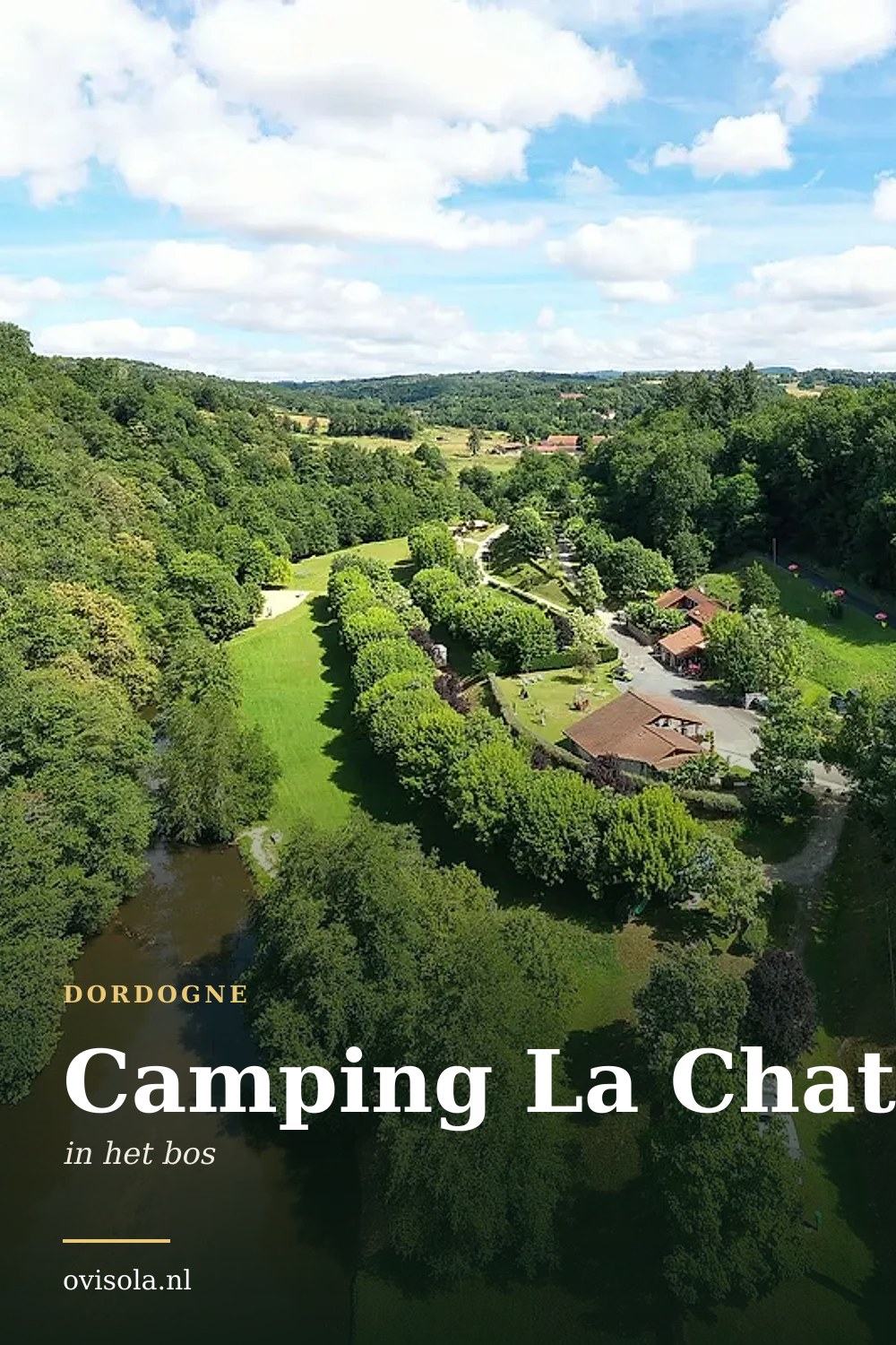 Camping La Chatonnière: kamperen in Dordogne