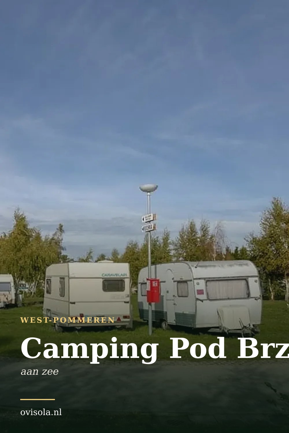 Camping Pod Brzozami: kamperen in West-Pommeren