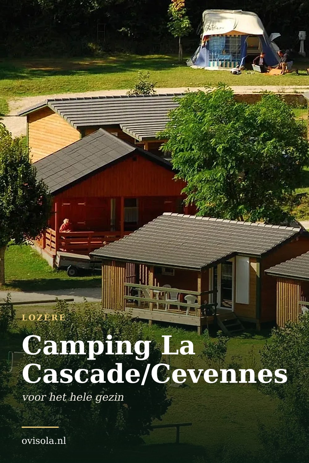 Camping La Cascade/Cevennes: kamperen in Lozère