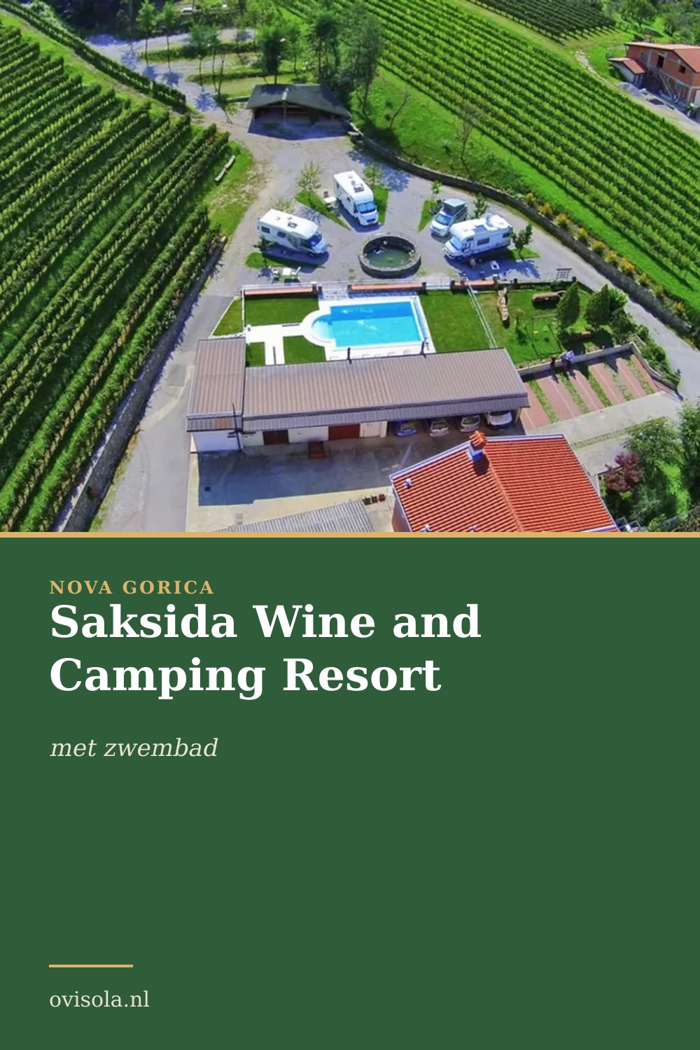 Saksida Wine and Camping Resort, kamperen in Nova Gorica