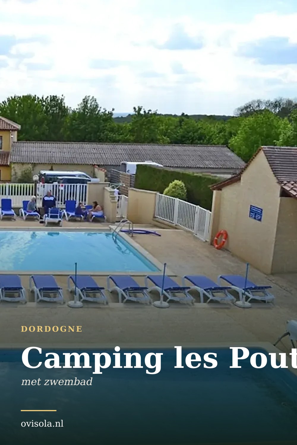 Camping les Poutiroux: kamperen in Dordogne