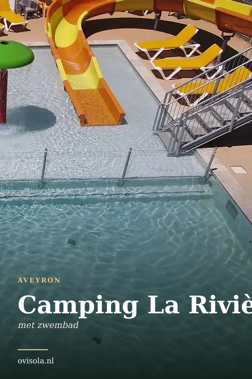 Camping La Rivière: kamperen in Aveyron