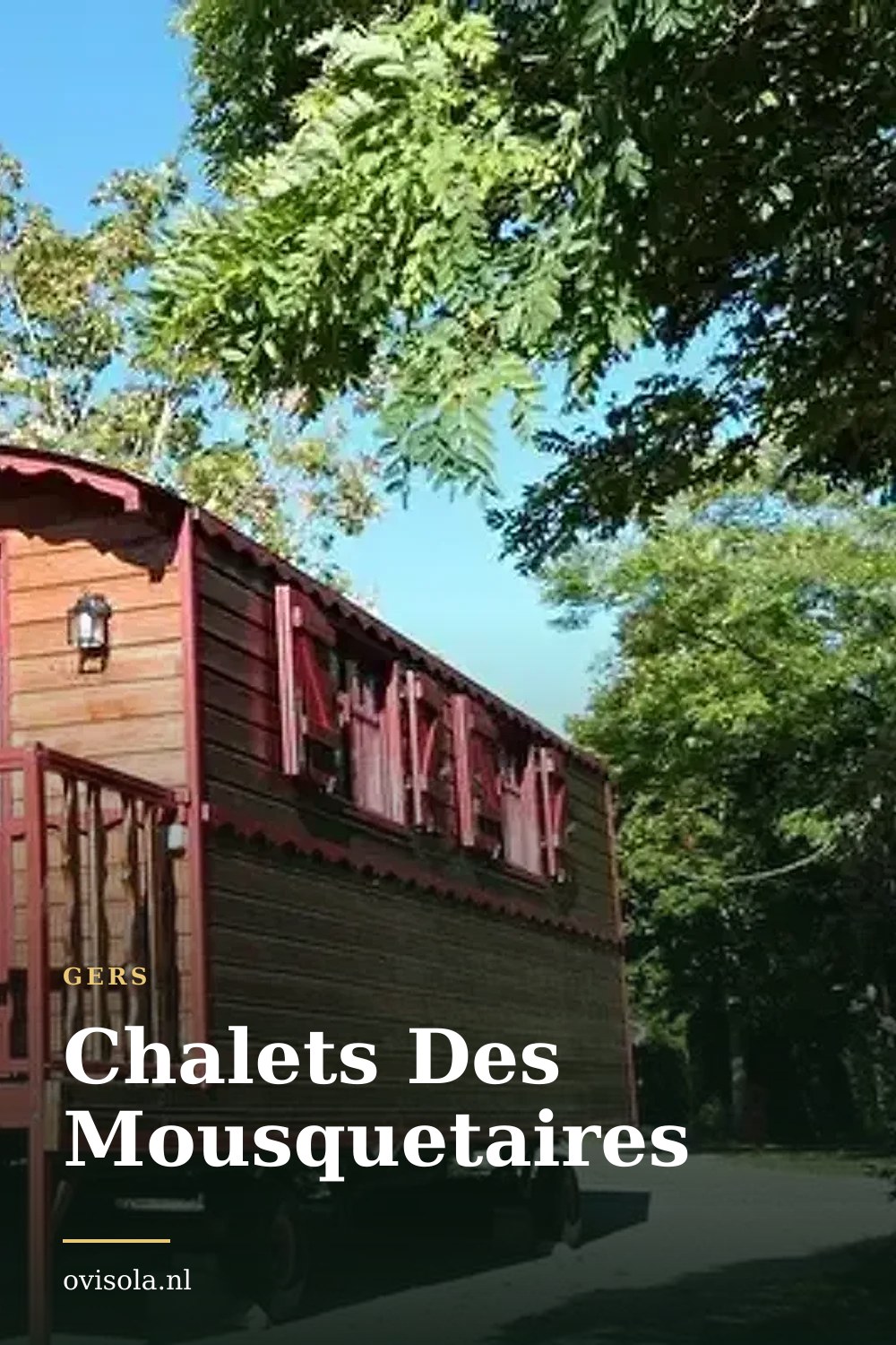 Chalets Des Mousquetaires: kamperen in Gers