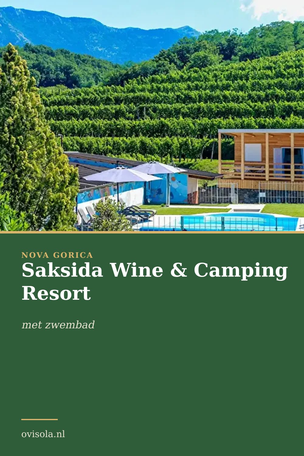 Saksida Wine & Camping Resort, kamperen in Nova Gorica