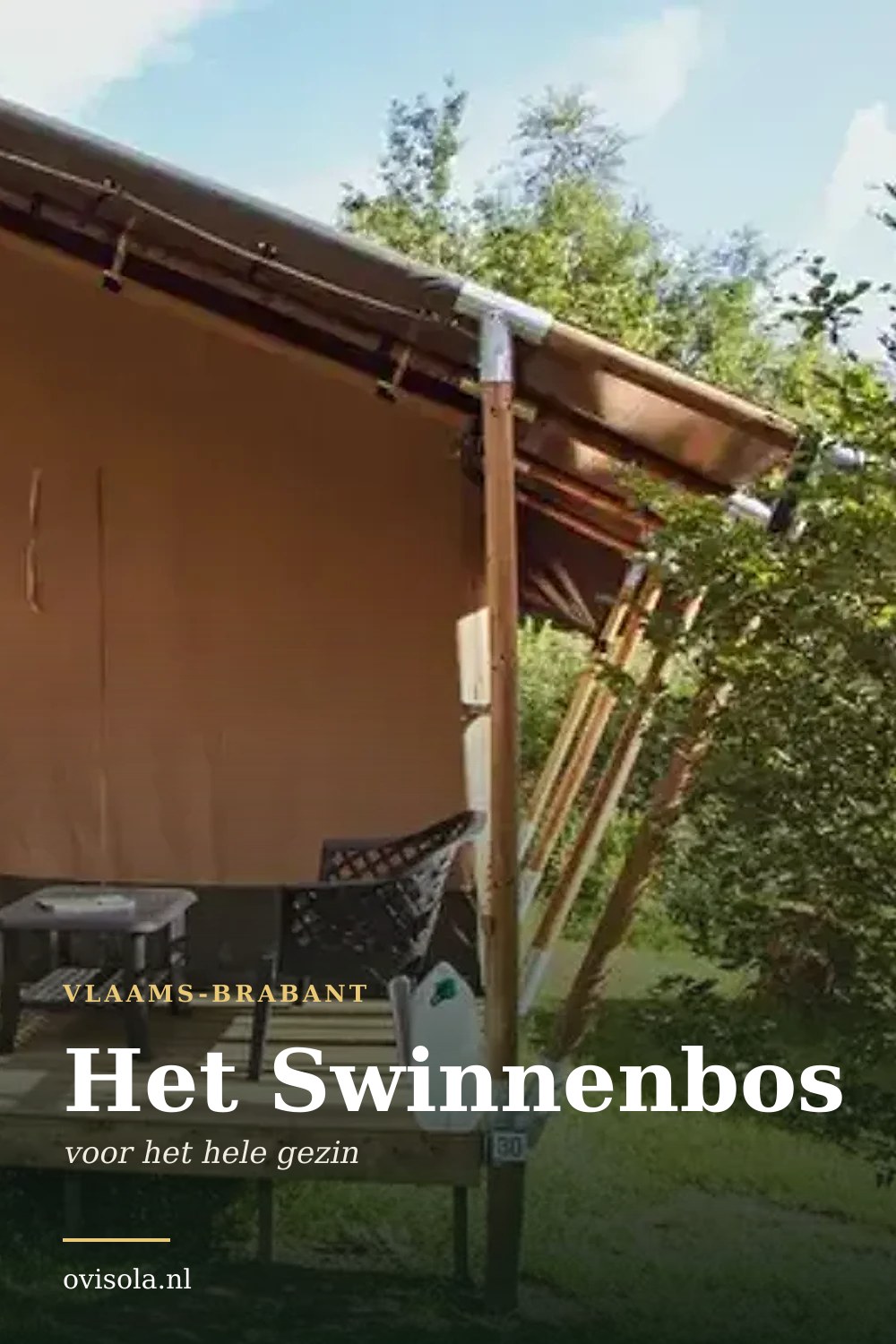 Het Swinnenbos: kamperen in Vlaams-Brabant