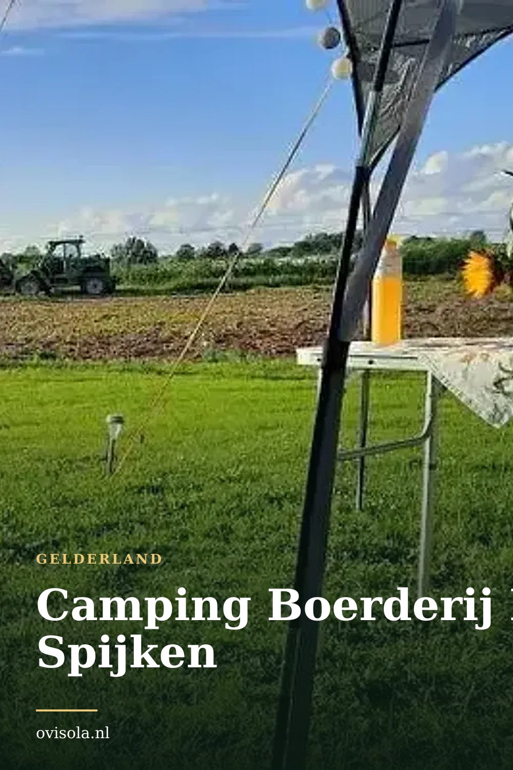 Camping Boerderij De Spijken: kamperen in Gelderland