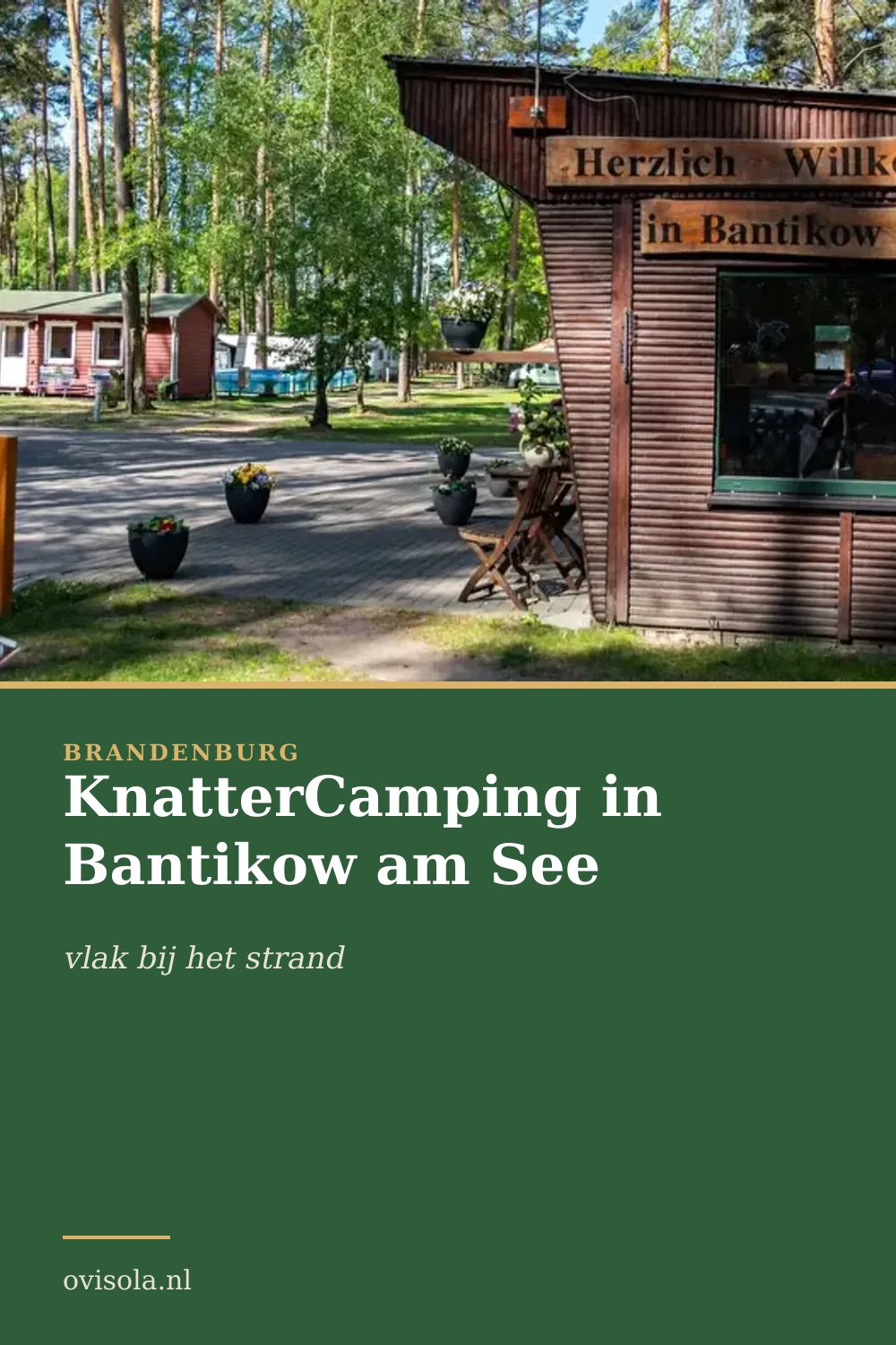 KnatterCamping in Bantikow am See, kamperen in Brandenburg