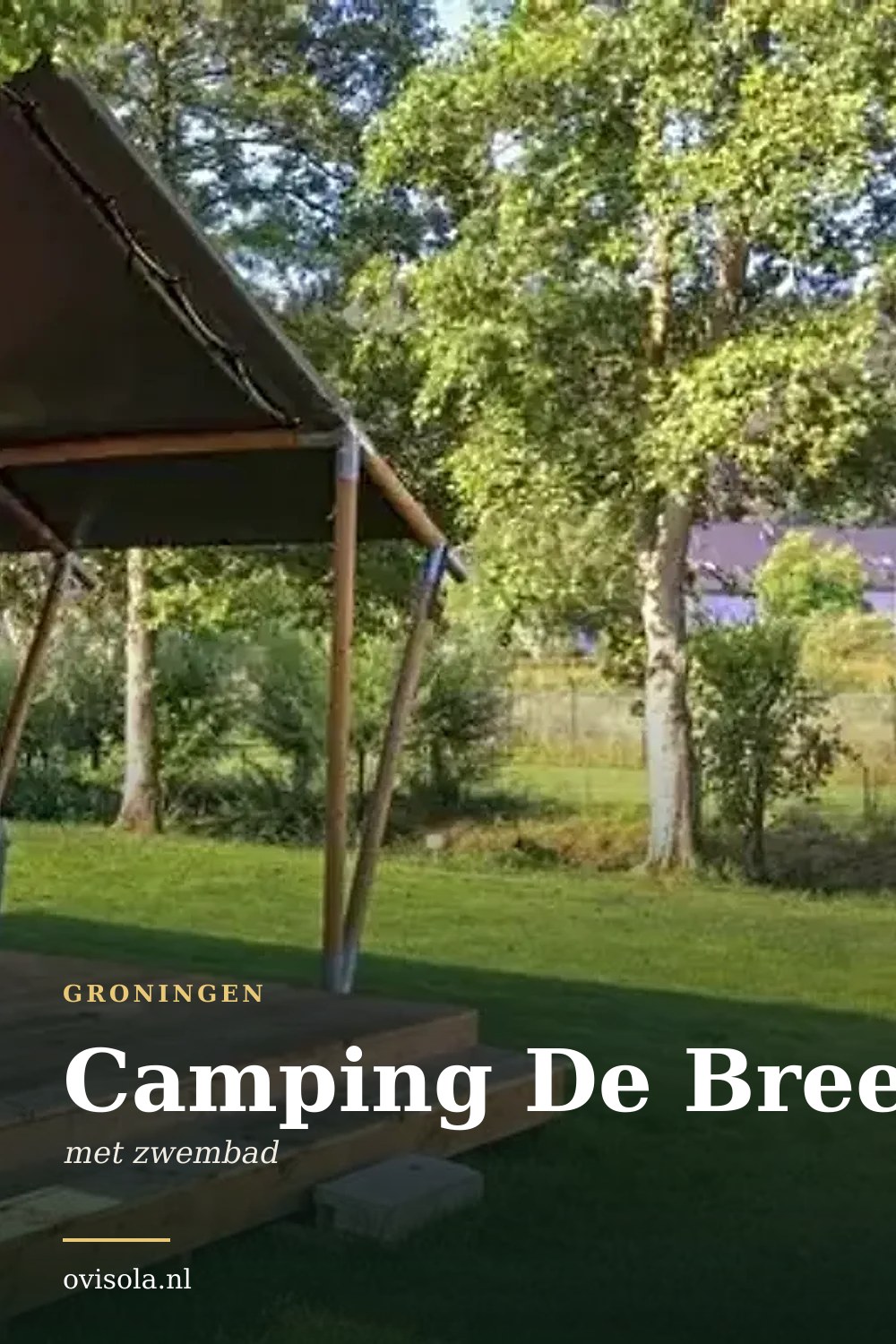 Camping De Breede: kamperen in Groningen