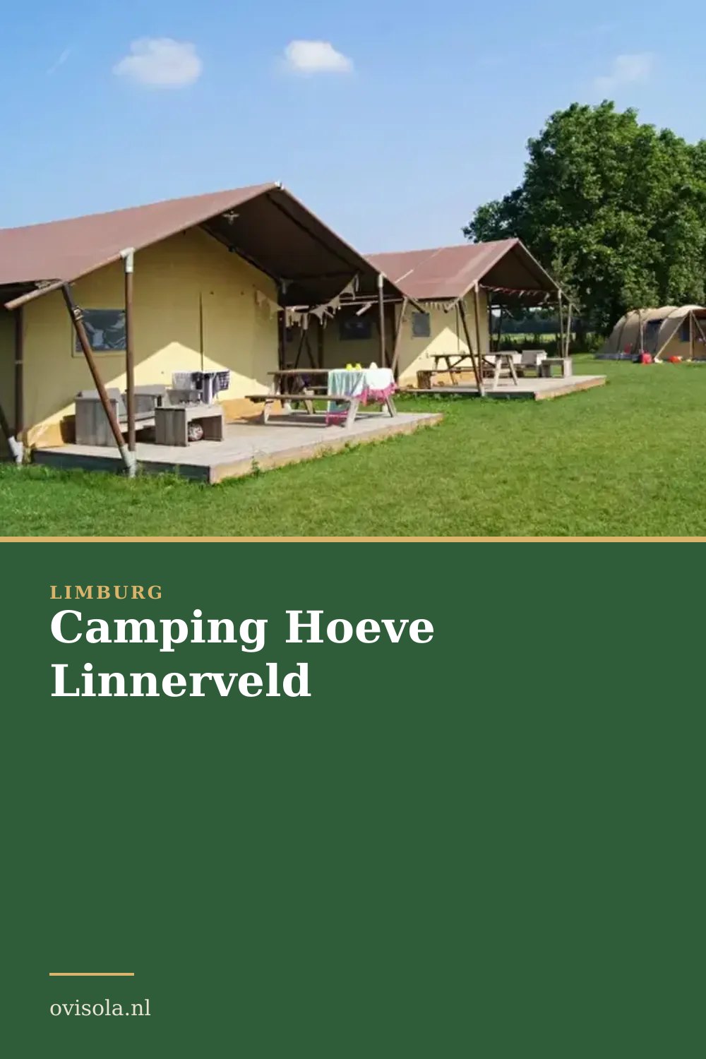 Camping Hoeve Linnerveld, kamperen in Limburg