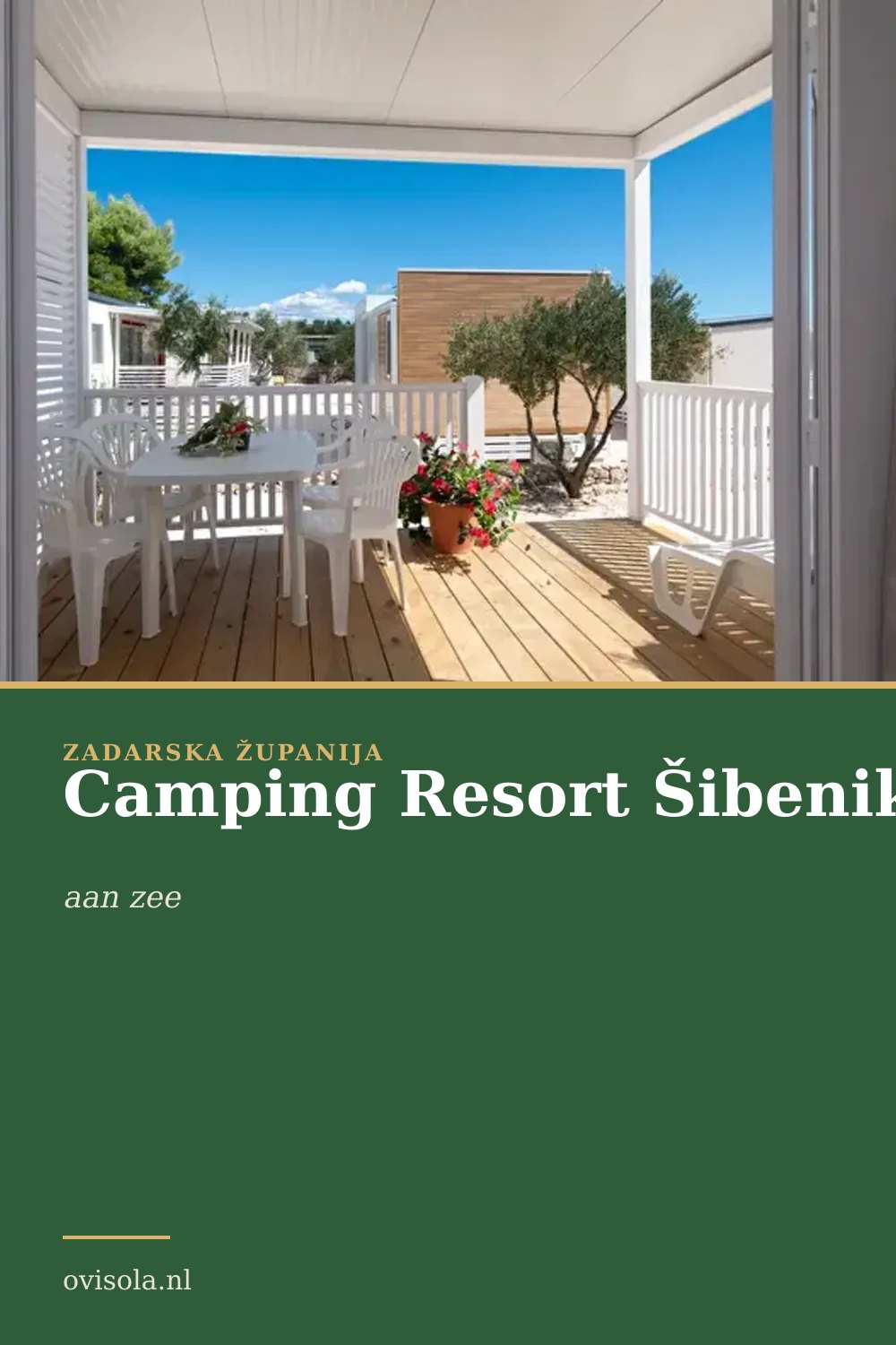 Camping Resort Šibenik, kamperen in Zadarska Županija
