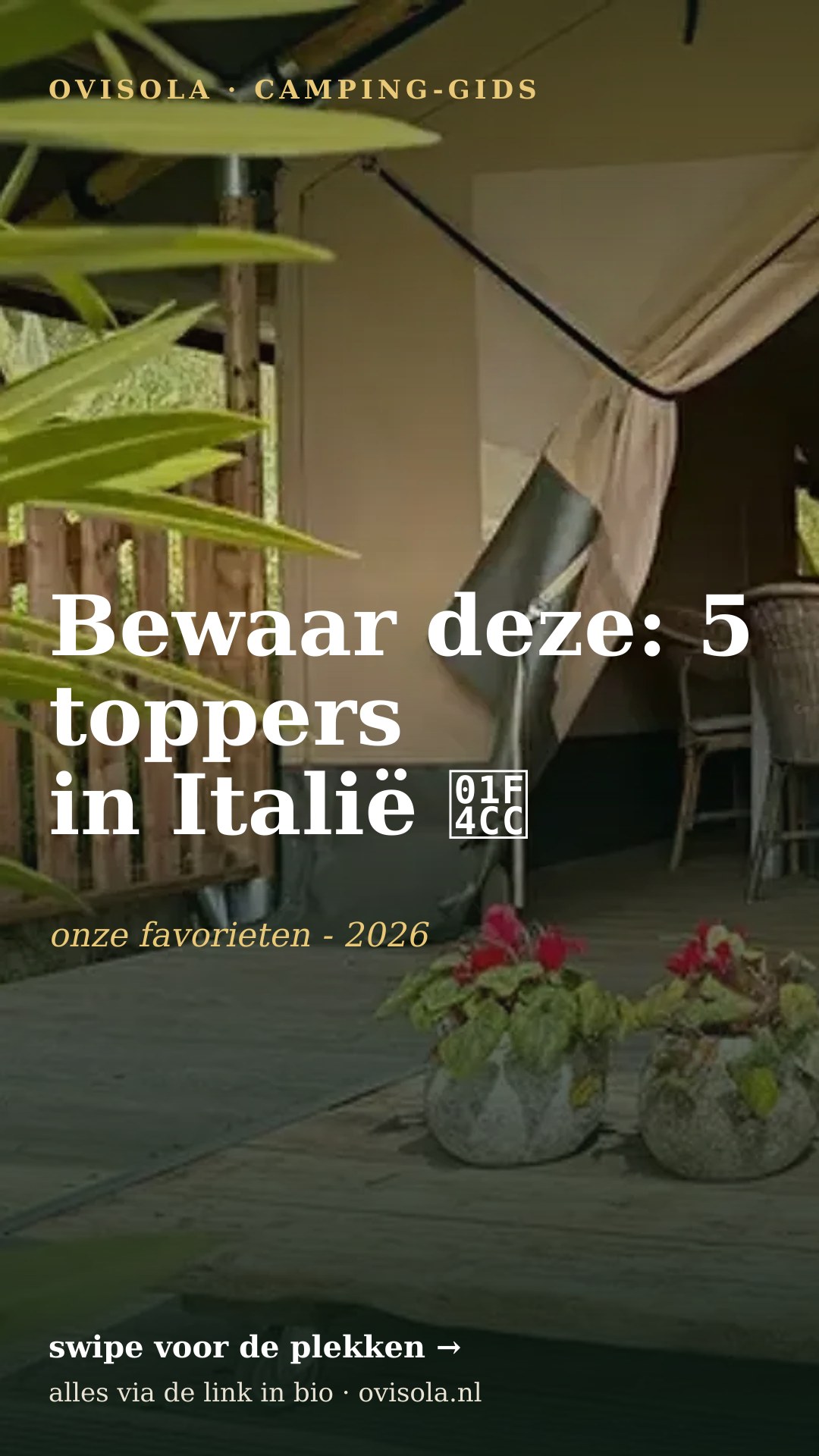 Bewaar deze: 5 toppers in Italië 📌