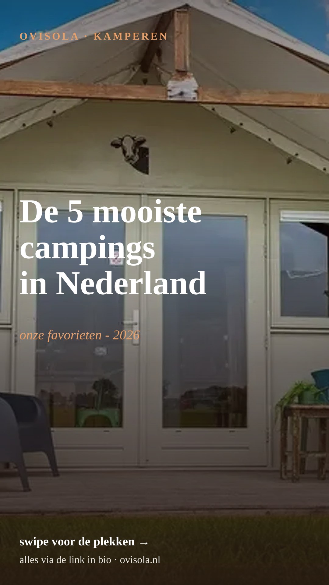 De 5 mooiste campings in Nederland