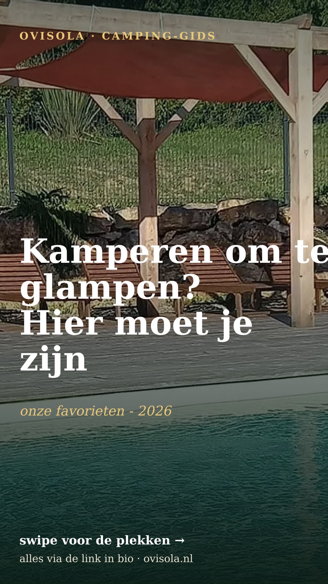 Kamperen om te glampen? Hier moet je zijn ⛺