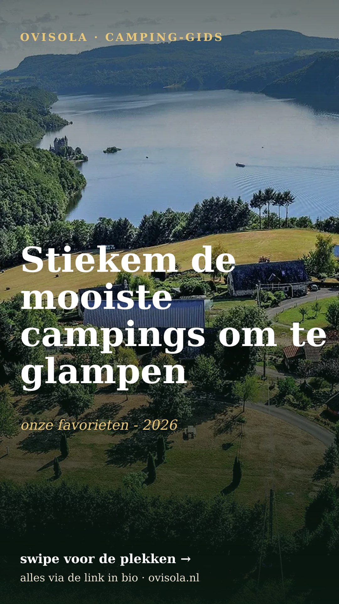 Stiekem de mooiste campings om te glampen