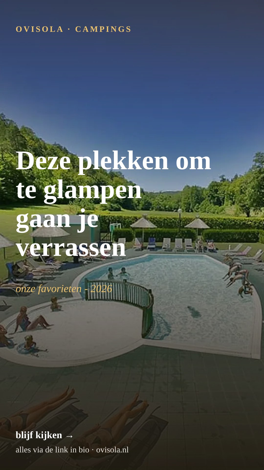 Deze plekken om te glampen gaan je verrassen