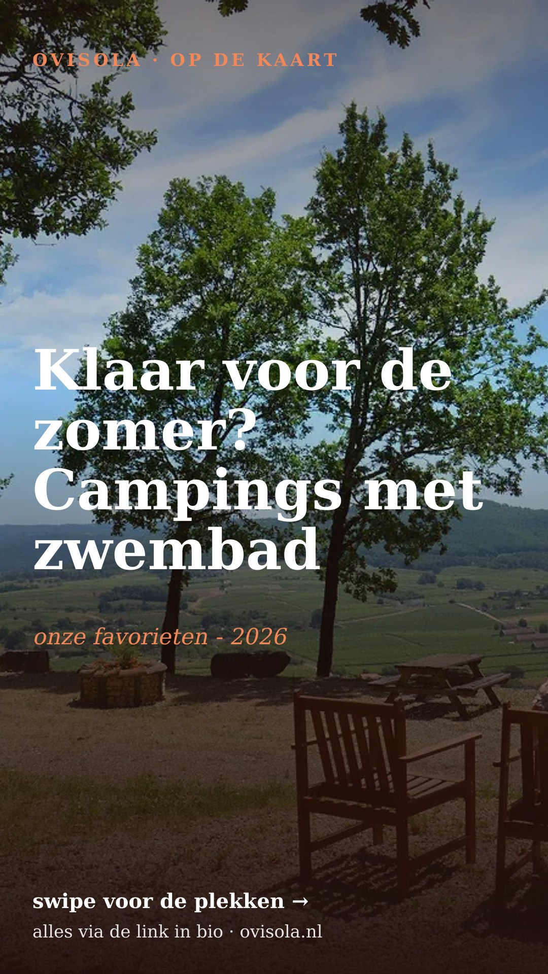 Klaar voor de zomer? Campings met zwembad ☀️
