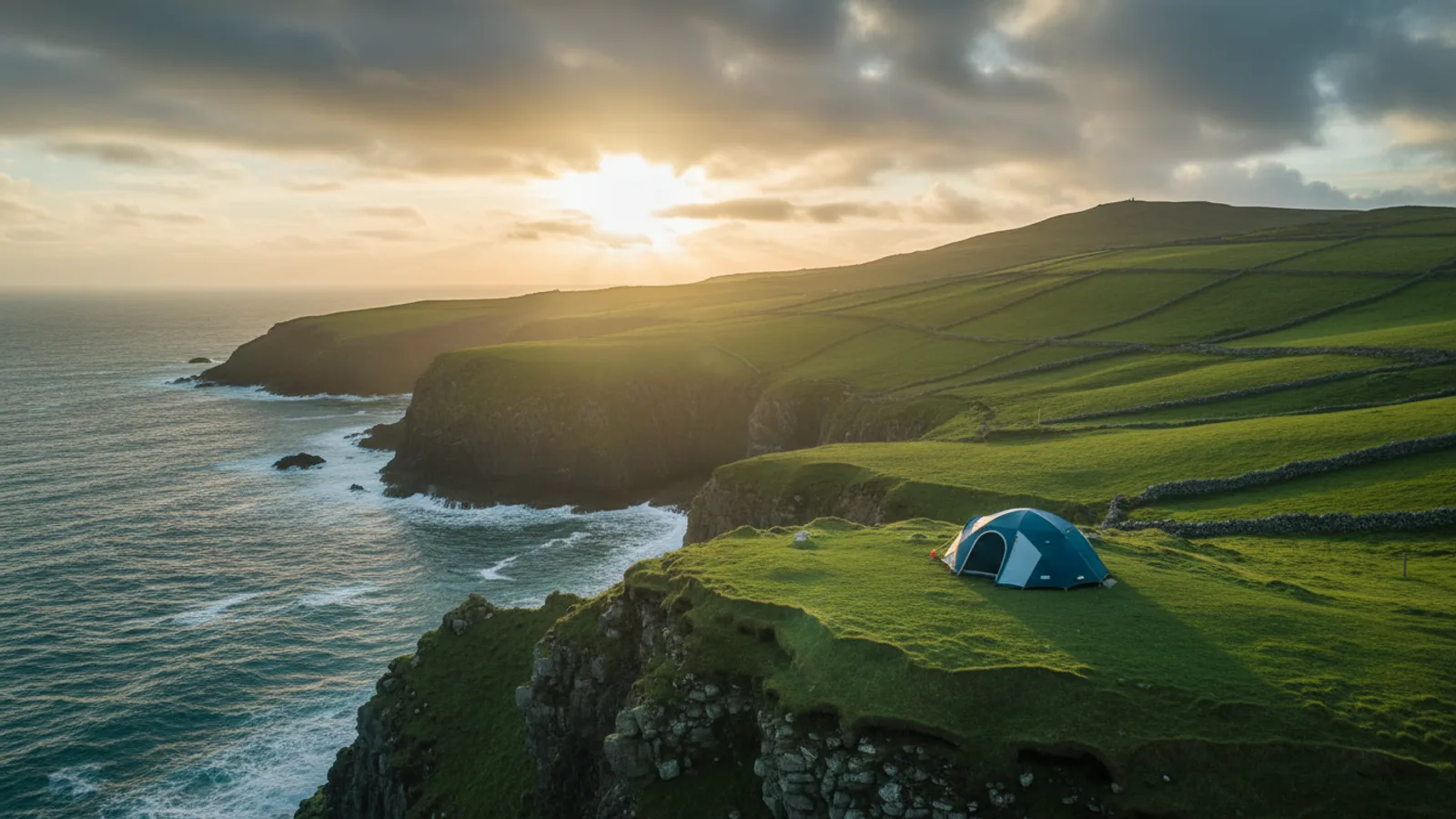 Camping in Ierland